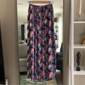 ASOS Maxi Skirt with Double Thigh Splits